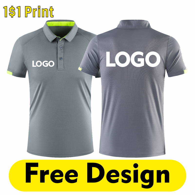 Embroidery Uniform - Quick Dry Sports POLO Shirt Fitness
