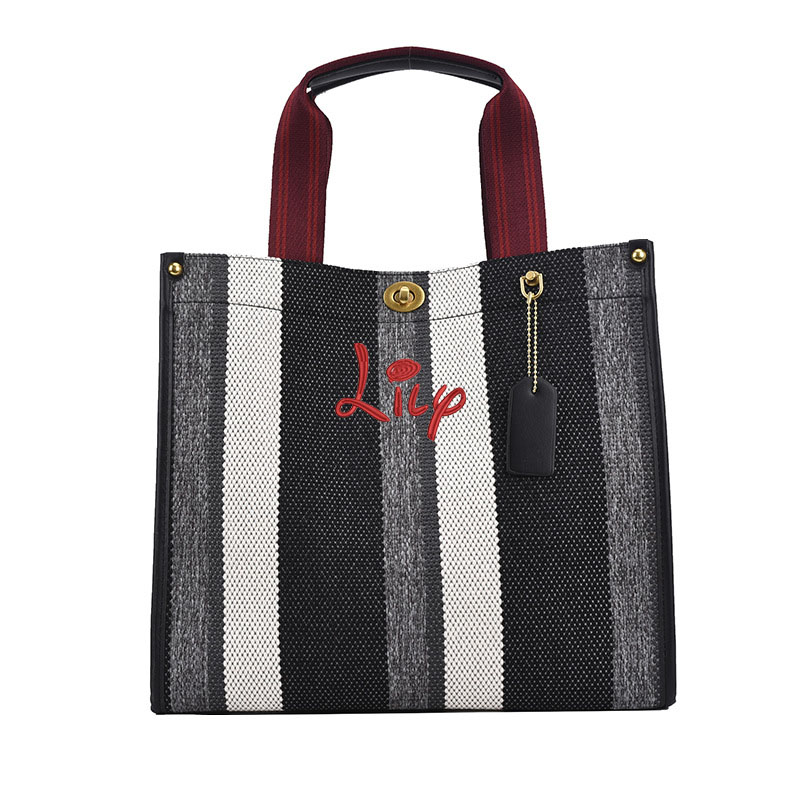 Embroidery Name Designs - Custom Vintage Designer Tote Bag Women's