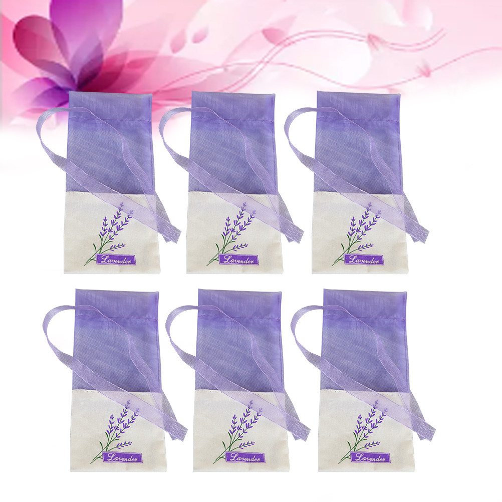 Embroidery Ribbon - 6pcs Empty Sachet Bags Texture Soft