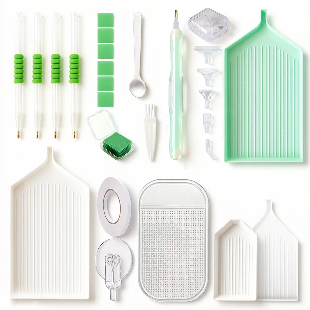 Embroidery Painting - Diamond Painting Accessories Kit with Multi-Drill