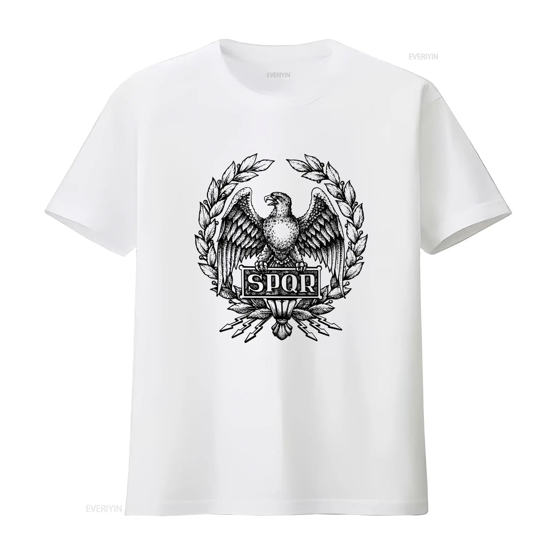 Embroidery Legacy - SPQR Roman Emblem Gym Training Top