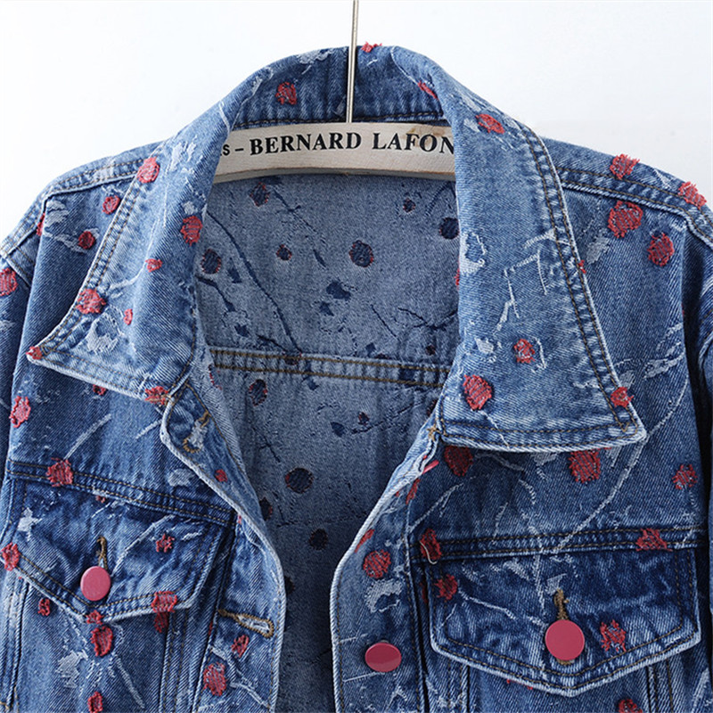 Vintage Embroidery Blue Loose  – обзор и цена Embroidery Jacket Jeans