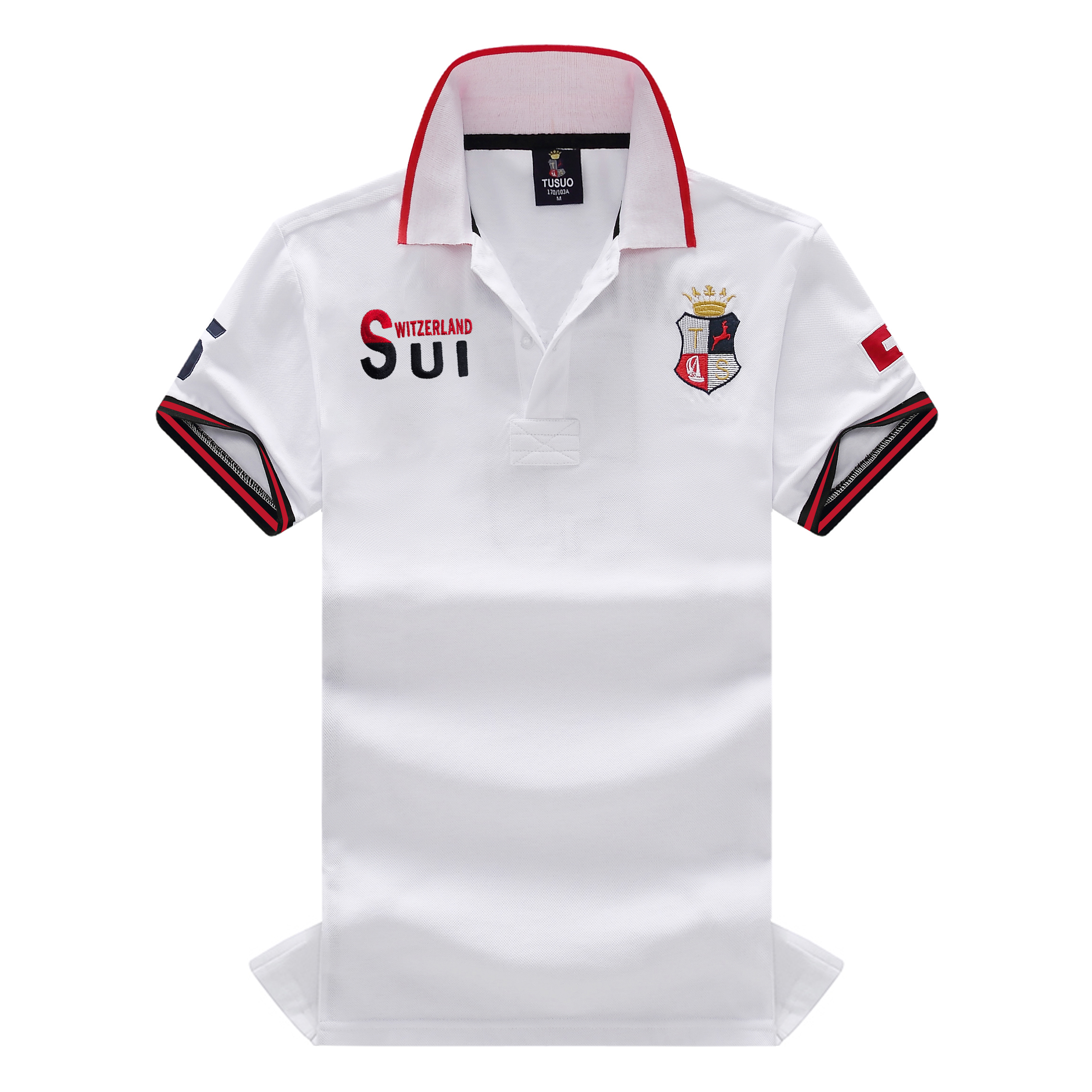 Men's Polo Shirt Classic Switz – обзор и цена Embroidery Uniform