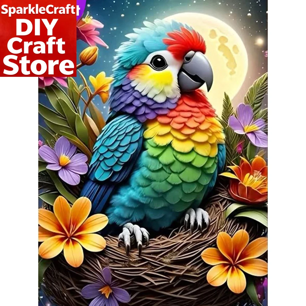 1PC frameless  DIY Diamond Pai – обзор и цена Embroidery Kit Set