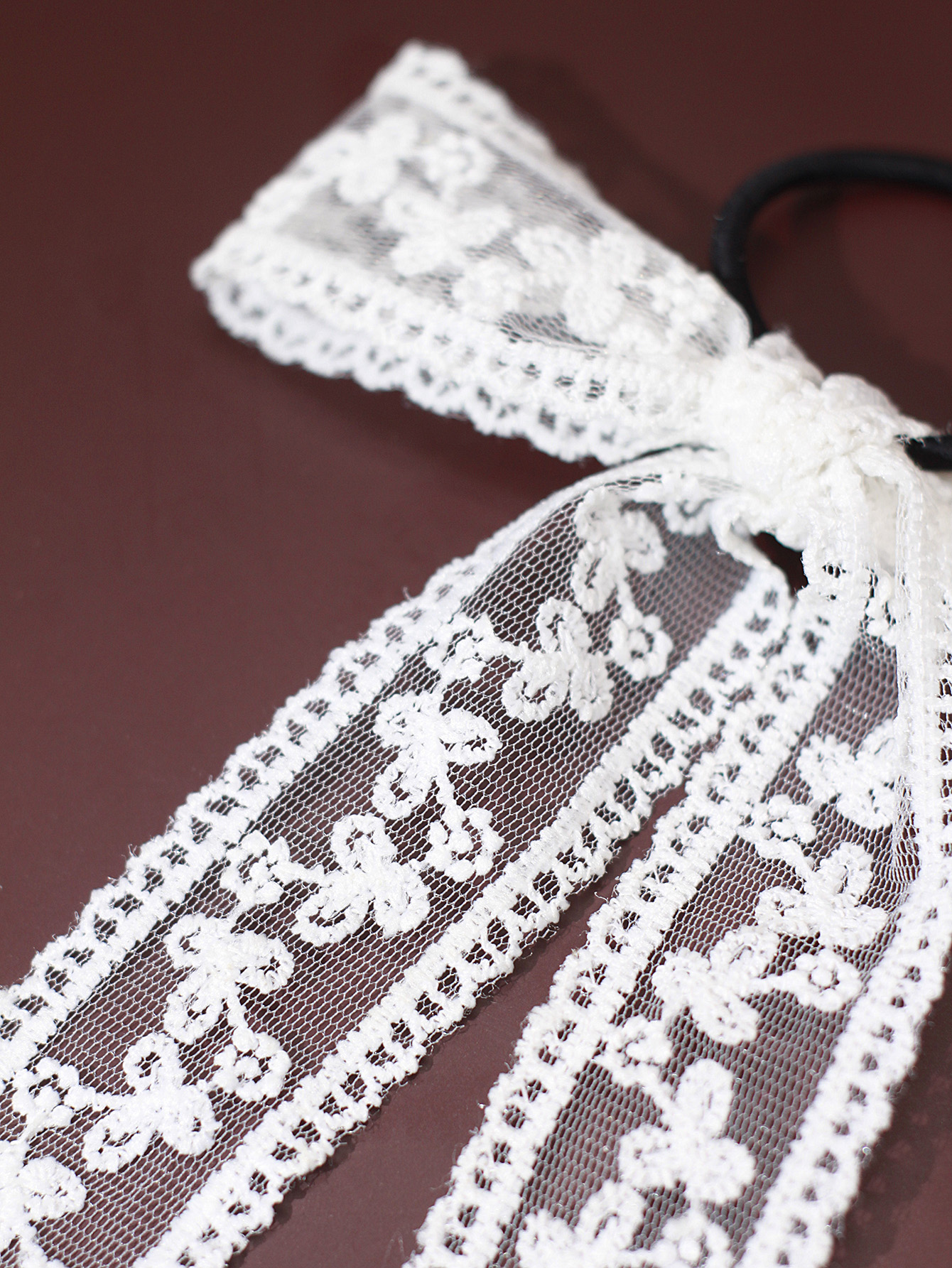 White Lace Sweet Bow Knot Ribb – обзор и цена Embroidery Ribbon