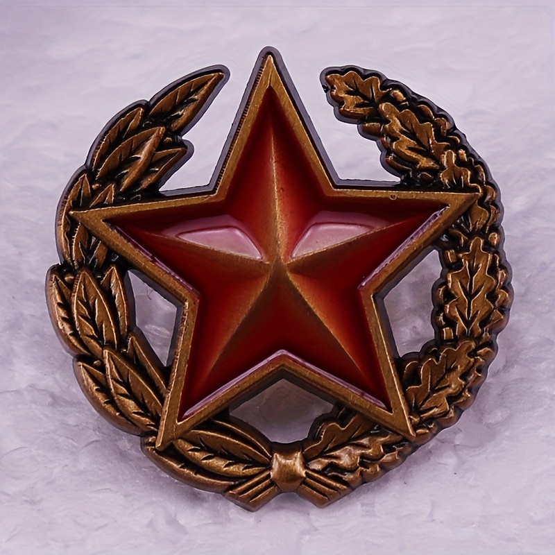 1pc Belarusian Red Star Emblem – обзор и цена Embroidery Legacy
