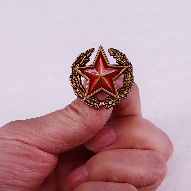 1pc Belarusian Red Star Emblem – обзор и цена Embroidery Legacy