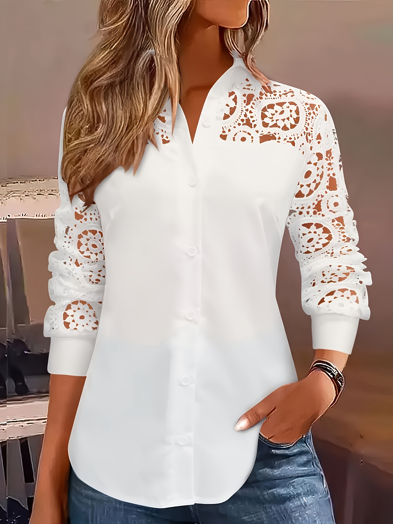 Temperament Loose Woman Shirt  – обзор и цена Embroidery Online