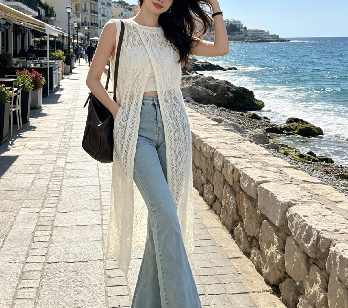 2026Boho Crochet Sleeveless Lo – обзор и цена Embroidery Online