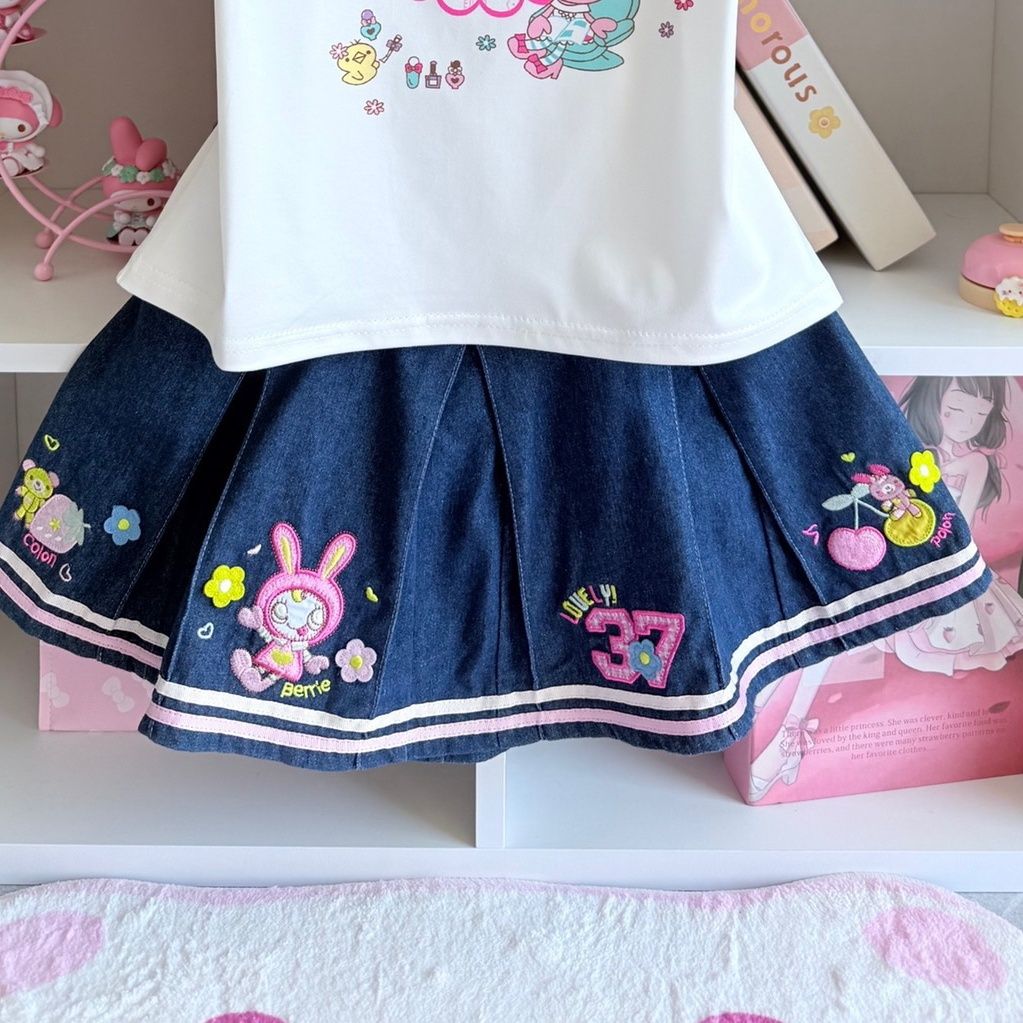 Japanese Sweet Skirt Sets Summ – обзор и цена Embroidery Uniform