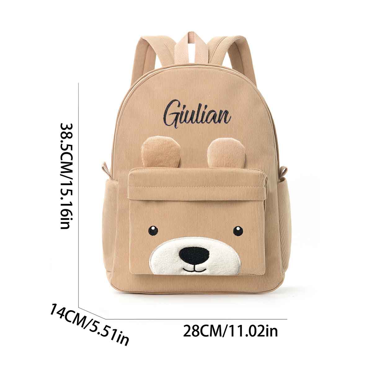 Custom Corduroy Backpack,Eleme – обзор и цена Embroidery Name Designs
