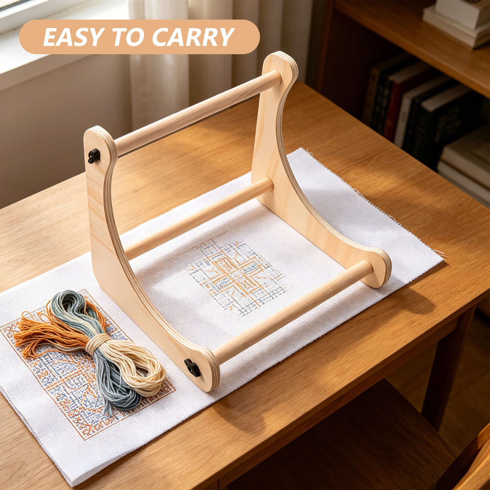 1Set Wood Cross Stitch Stand A – обзор и цена Embroidery Frame
