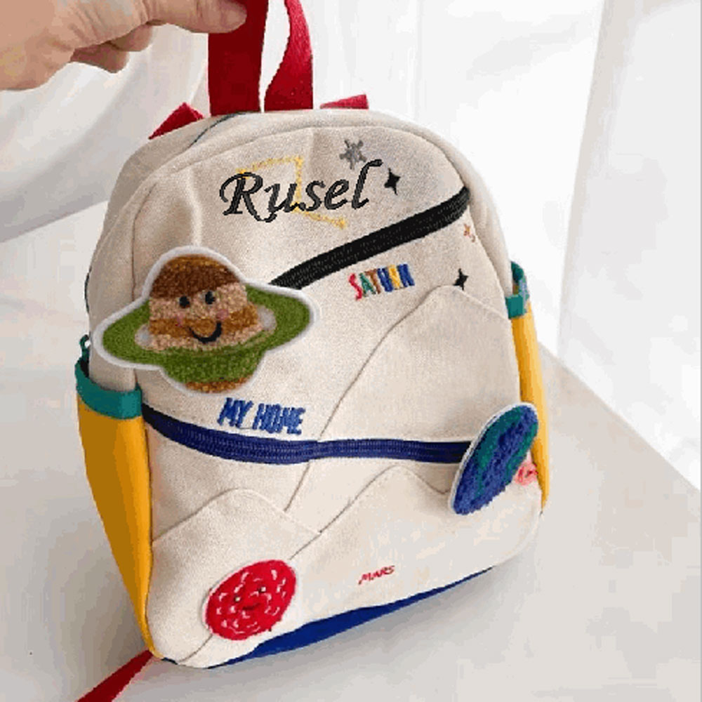Personalized Planet Backpack C – обзор и цена Embroidery Name Designs