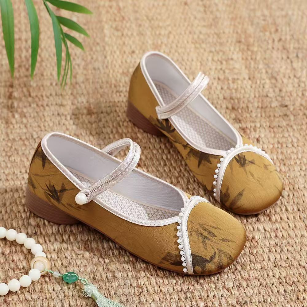 Chinese Style Women Low Heel C – обзор и цена Embroidery Shoes