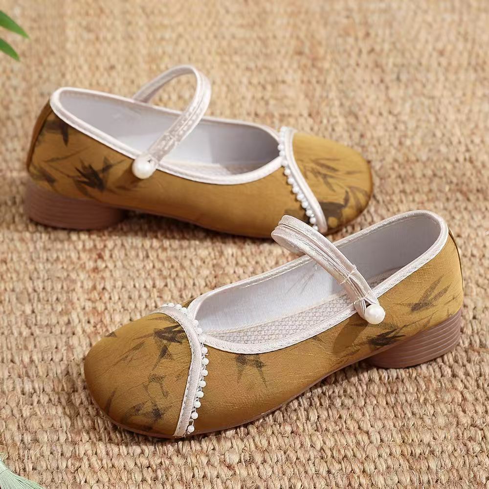 Chinese Style Women Low Heel C – обзор и цена Embroidery Shoes