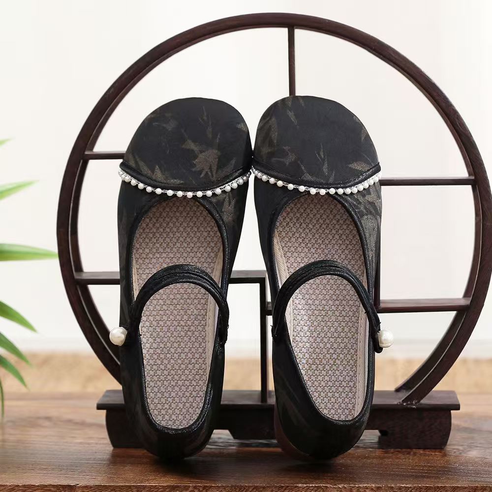 Chinese Style Women Low Heel C – обзор и цена Embroidery Shoes