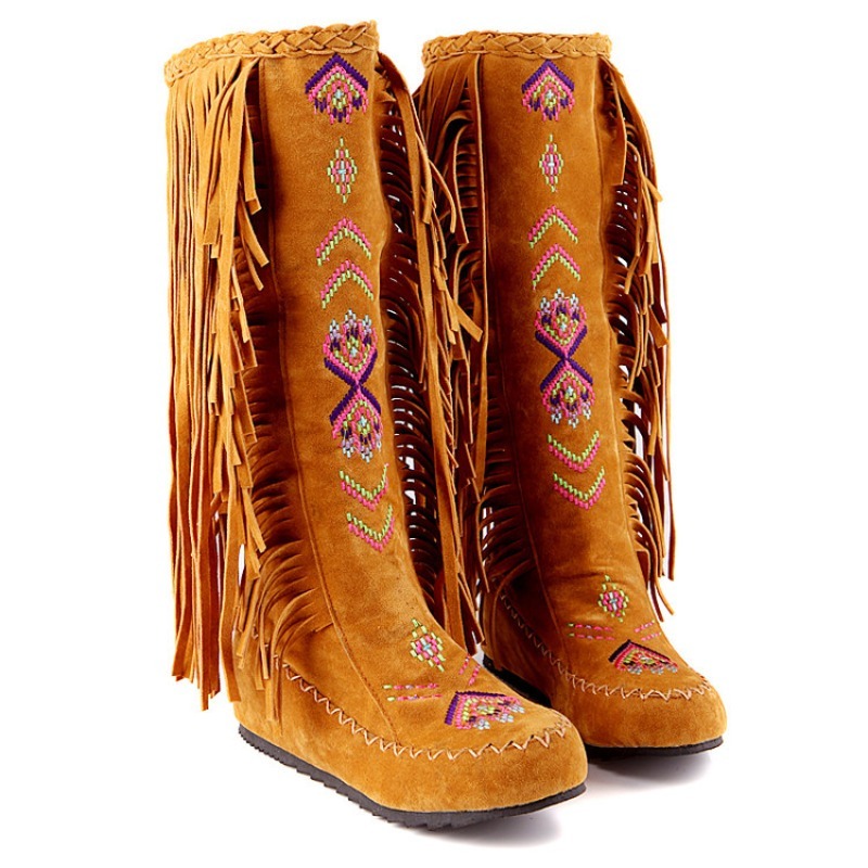Tassel Boots Handmade Embroide – обзор и цена Embroidery Design Free