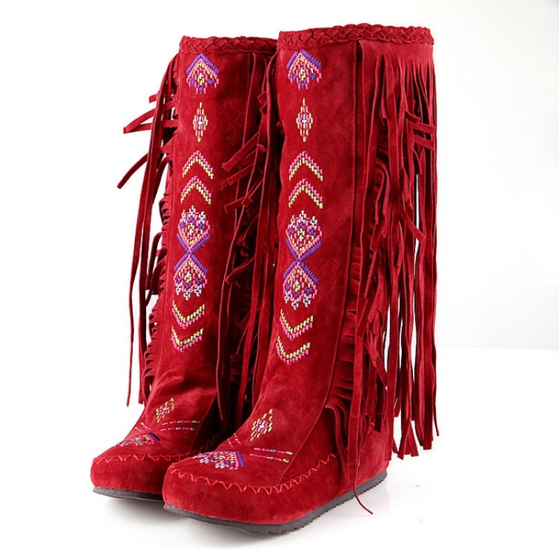 Tassel Boots Handmade Embroide – обзор и цена Embroidery Design Free