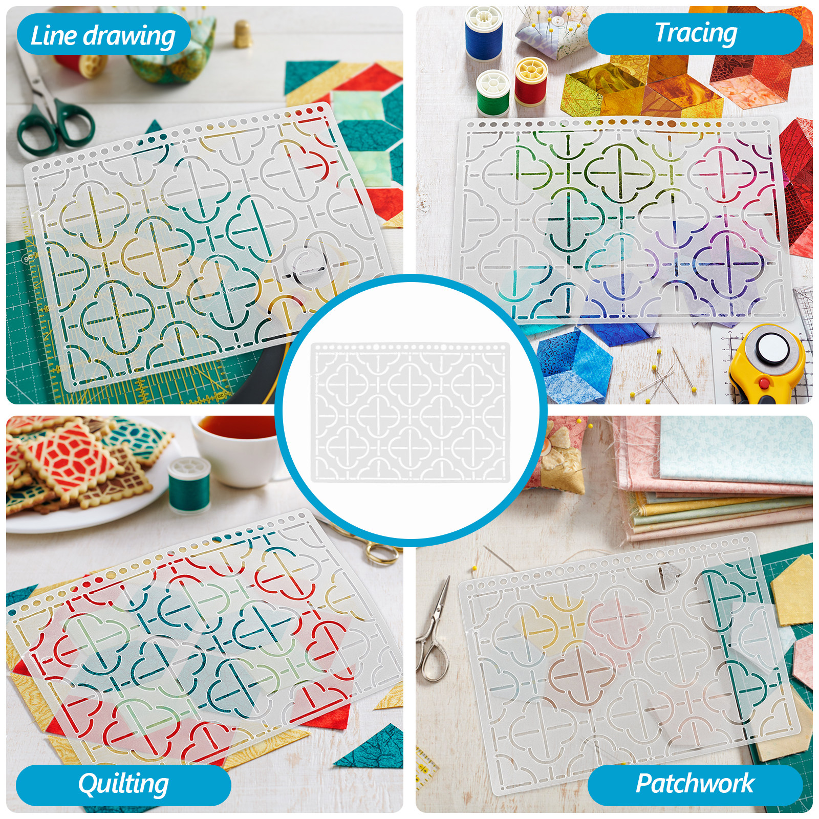 Professional Quilting Template – обзор и цена Embroidery And Quilting