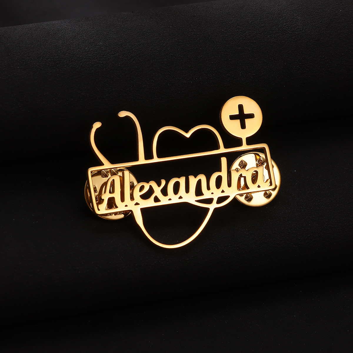 Custom Stethoscope Brooch Pers – обзор и цена Embroidery Name