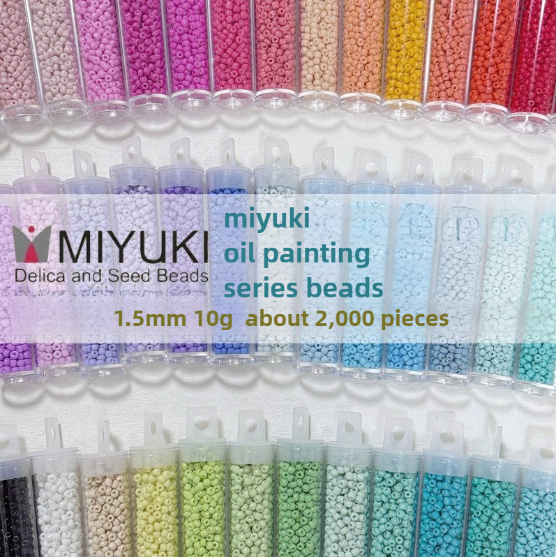 MIYUKI RR15 1.5mm Oil Painting – обзор и цена Embroidery Painting