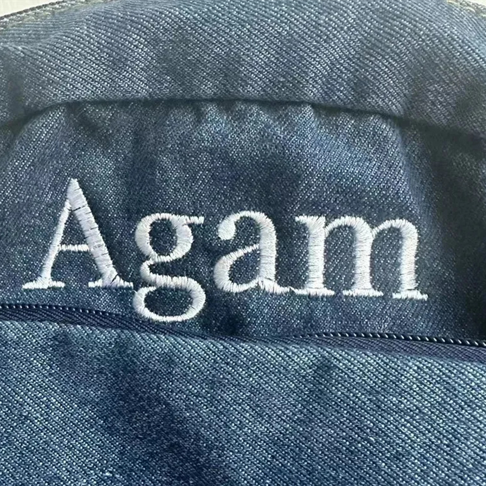 Denim Backpack Girls' New Stud – обзор и цена Embroidery Name