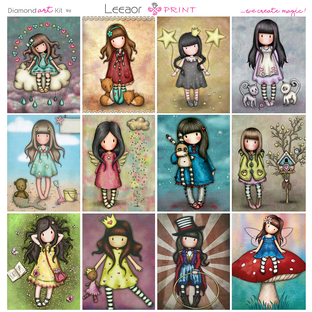 Character 5d Diamond Painting  – обзор и цена Embroidery Kit Set