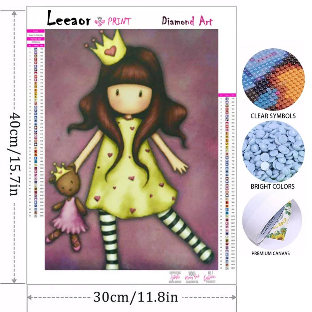 Character 5d Diamond Painting  – обзор и цена Embroidery Kit Set