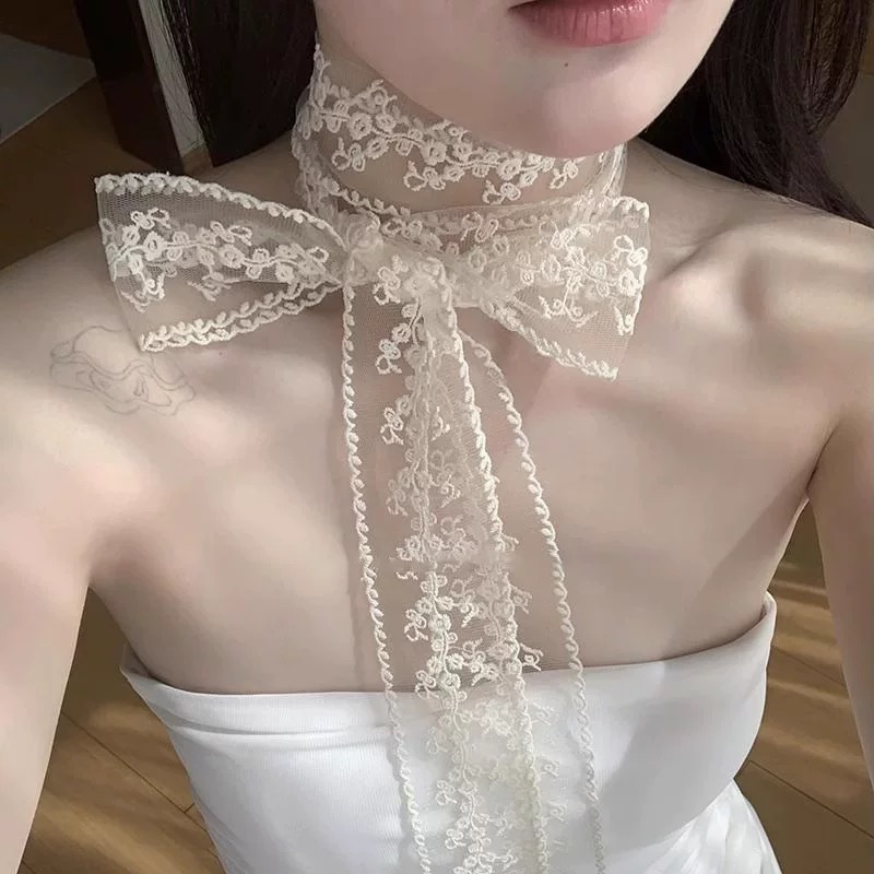 AWAYTR  Long Women Lace Floral – обзор и цена Embroidery Ribbon