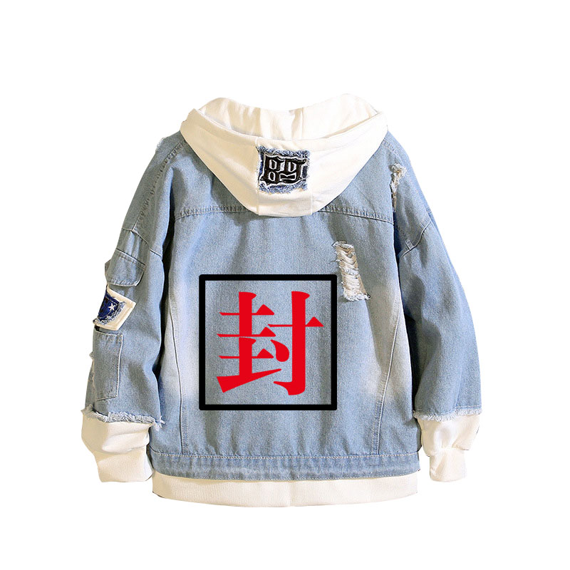 Toilet-Bound Hanako-kun Demin  – обзор и цена Embroidery Jacket Jeans