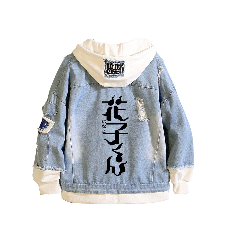 Toilet-Bound Hanako-kun Demin  – обзор и цена Embroidery Jacket Jeans