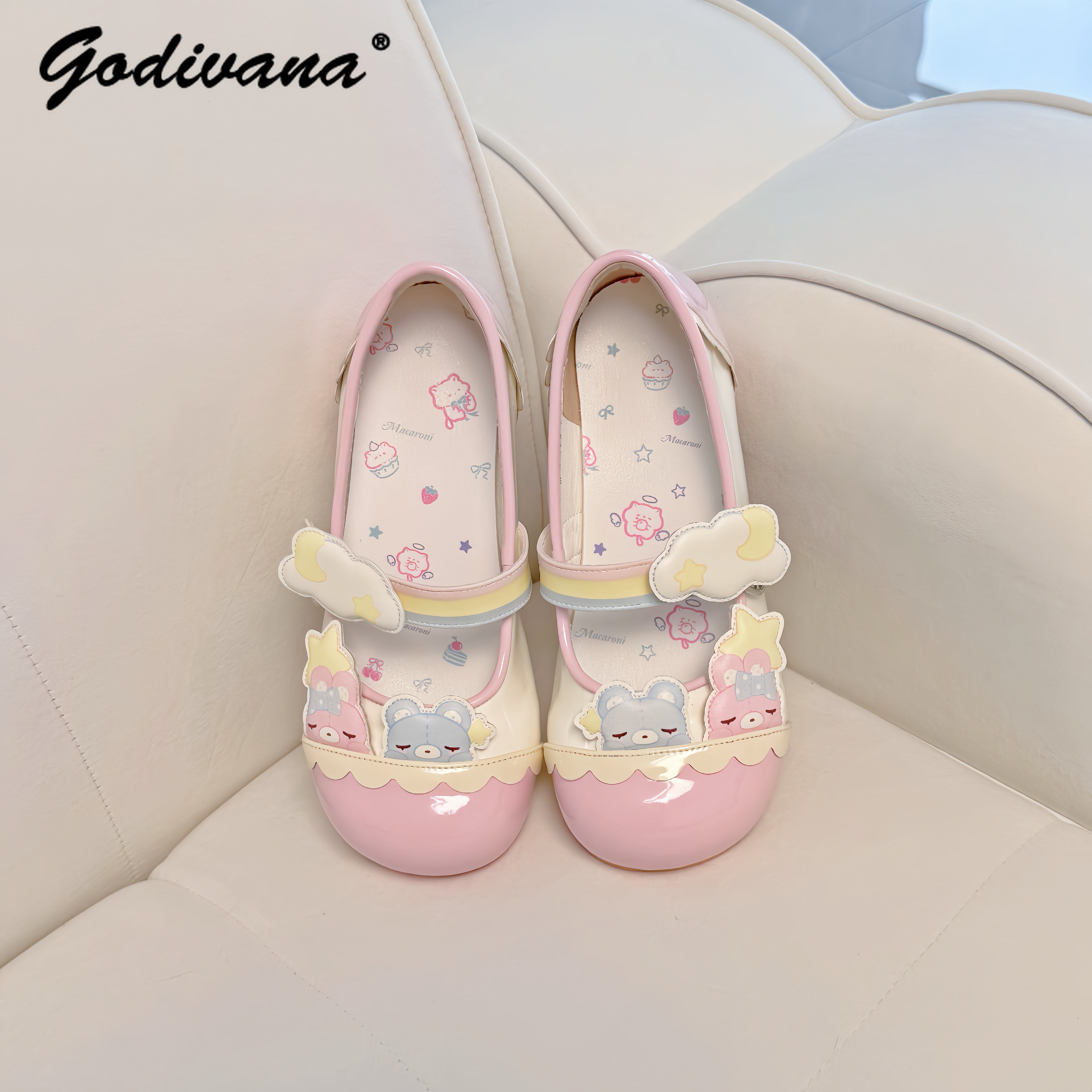 Original New Student Girls Col – обзор и цена Embroidery Flat Shoes