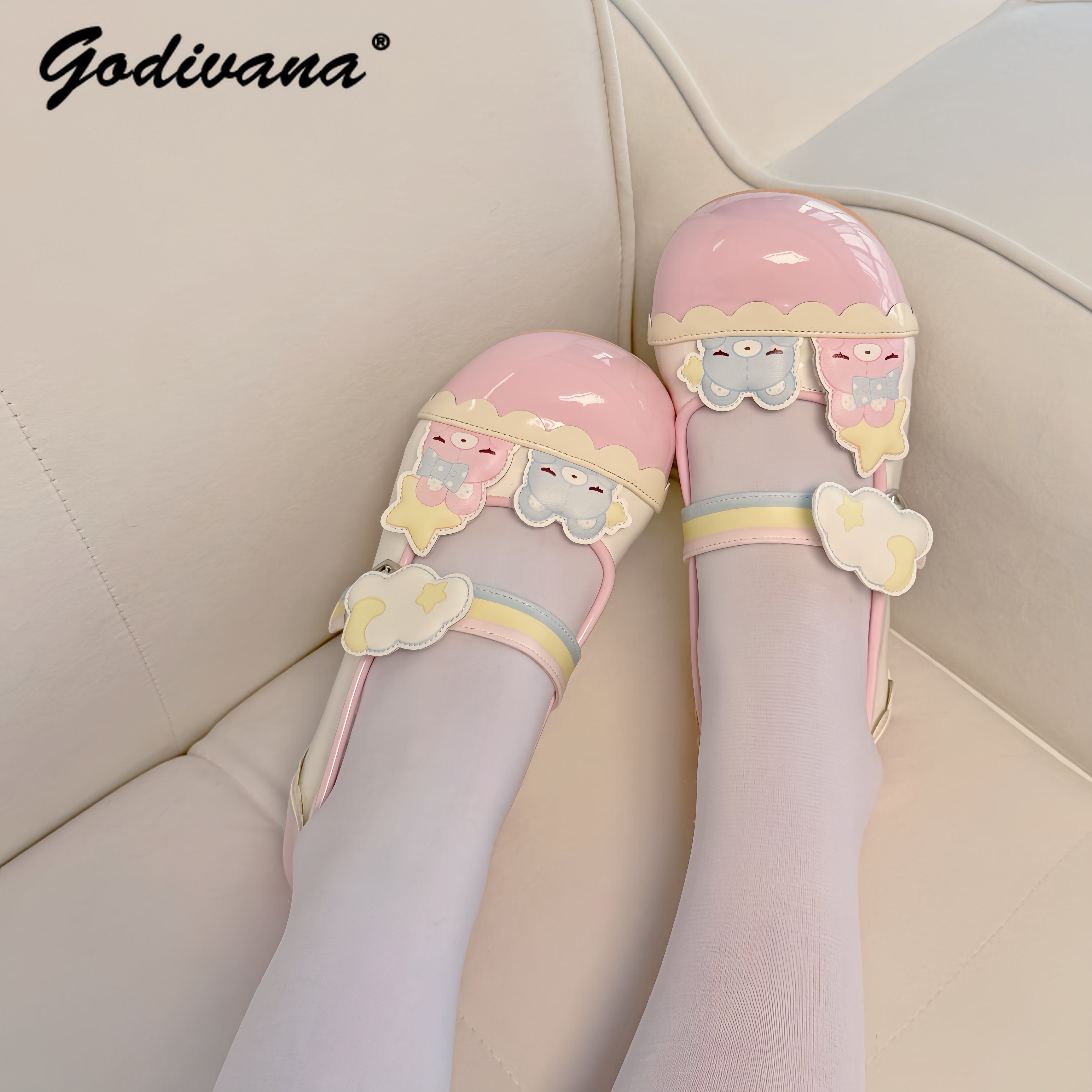 Original New Student Girls Col – обзор и цена Embroidery Flat Shoes