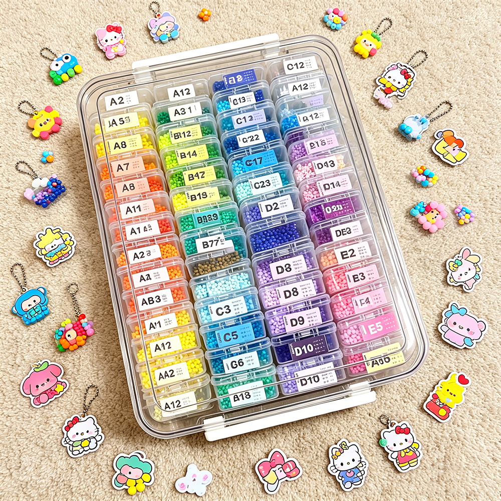 60pcs Transparent Plastic Stor – обзор и цена Embroidery Painting