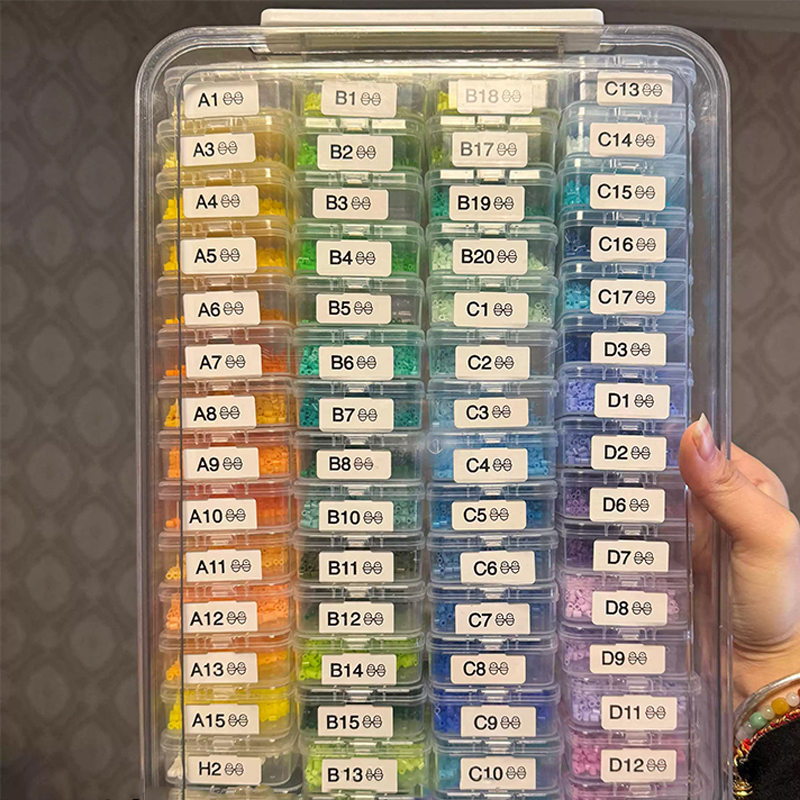60pcs Transparent Plastic Stor – обзор и цена Embroidery Painting