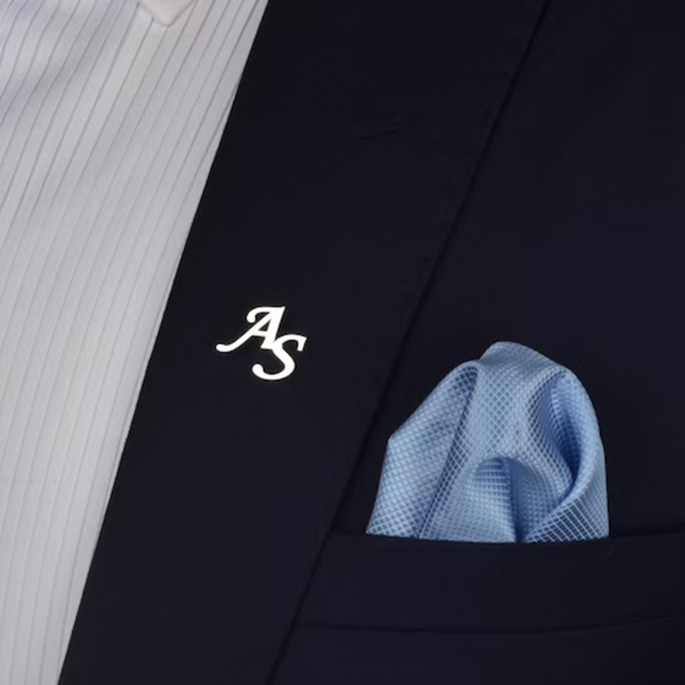 Custom Initials Brooch for Men – обзор и цена Embroidery Name