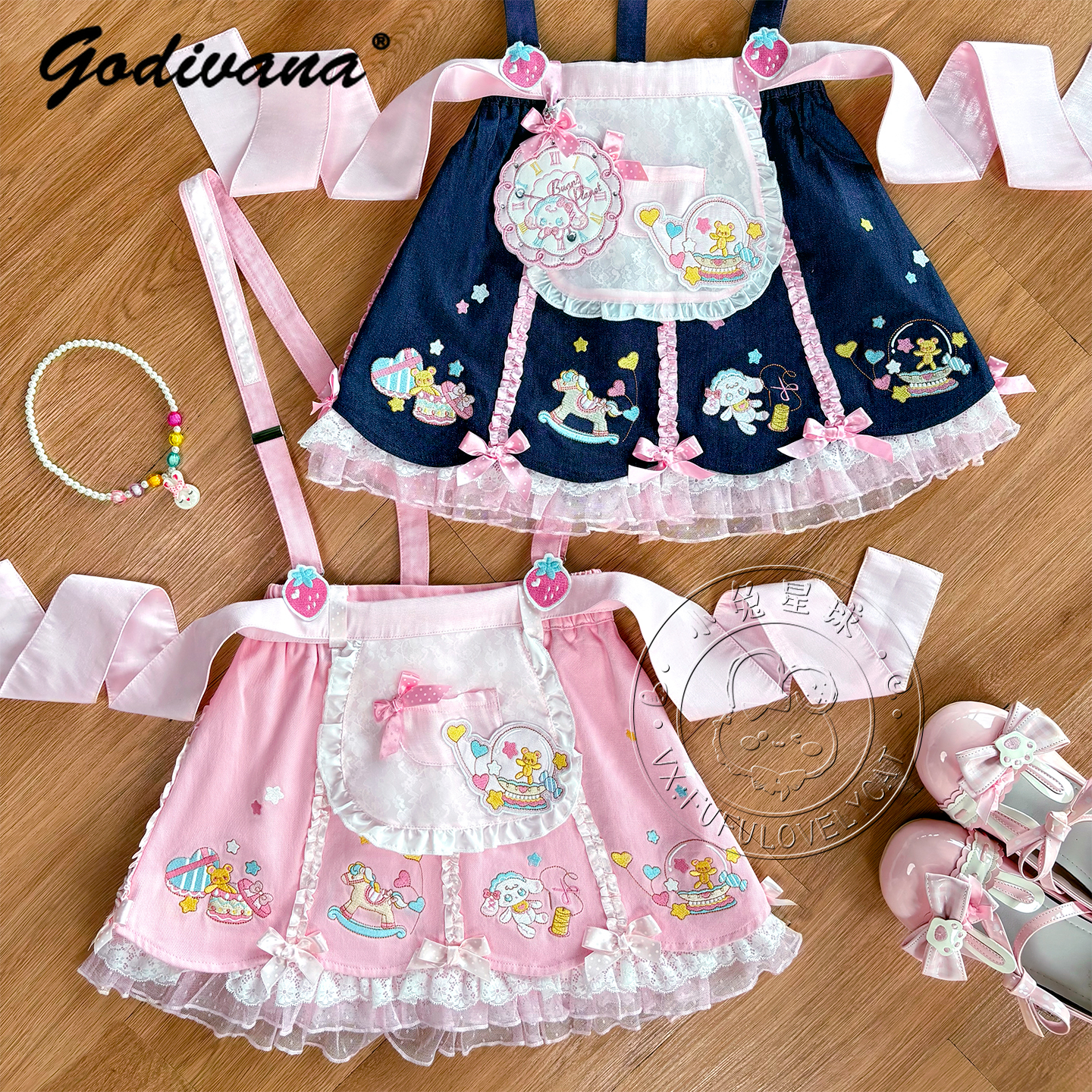 Lolita Daughters Clothes Cute  – обзор и цена Embroidery Uniform