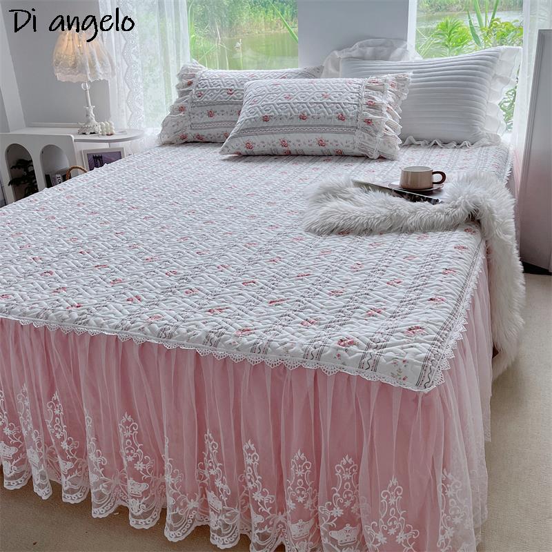 Cotton Lace Embroidery Thicken – обзор и цена Embroidery Quilt Cover