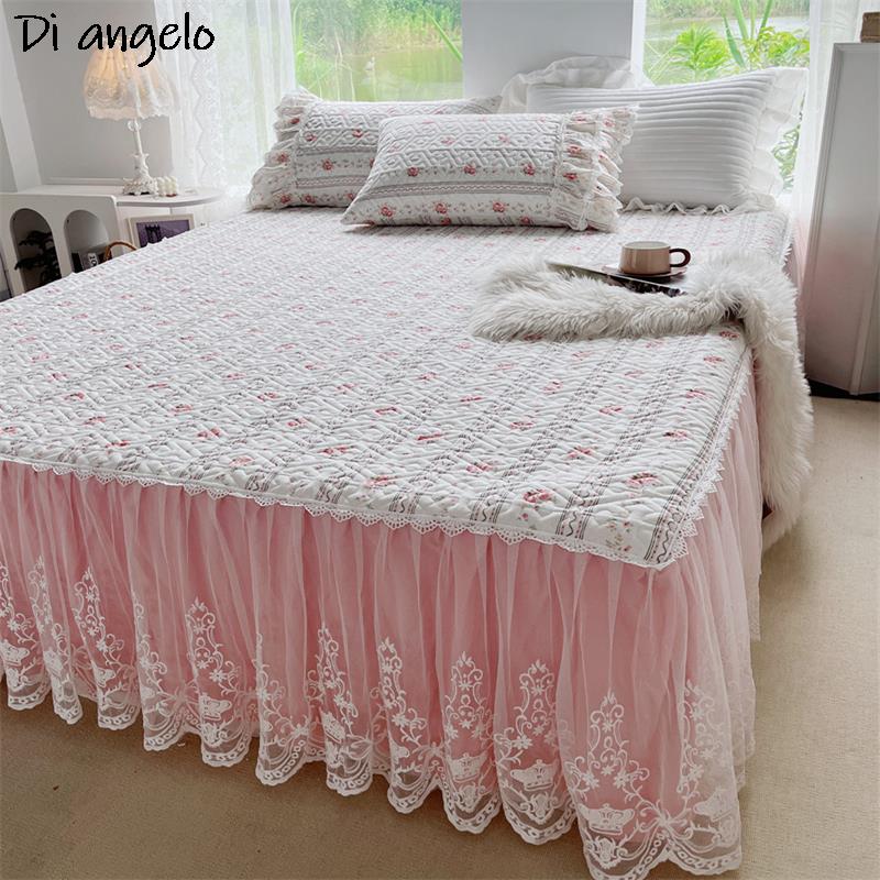 Cotton Lace Embroidery Thicken – обзор и цена Embroidery Quilt Cover