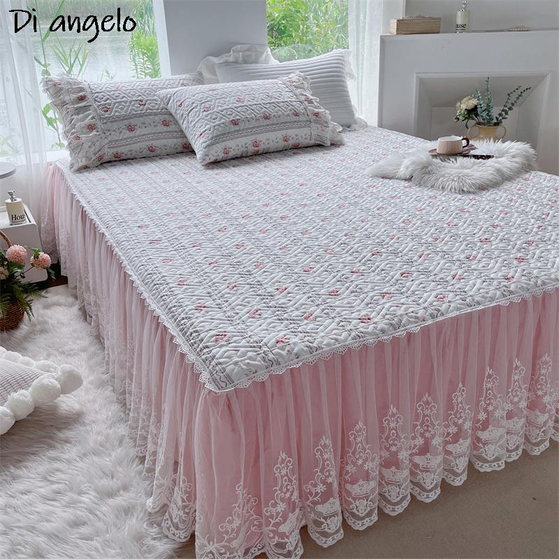 Cotton Lace Embroidery Thicken – обзор и цена Embroidery Quilt Cover