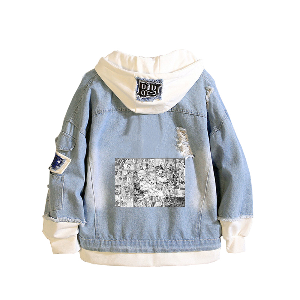 The Promised Neverland Anime J – обзор и цена Embroidery Jacket Jeans