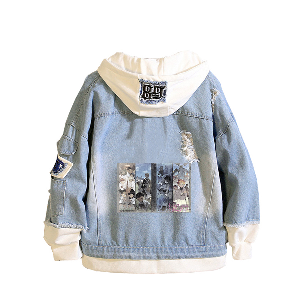 The Promised Neverland Anime J – обзор и цена Embroidery Jacket Jeans
