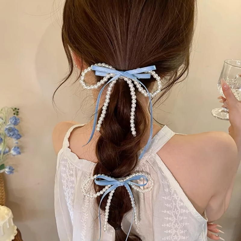 Fashion Bow Ribbon Pearl Side  – обзор и цена Embroidery Ribbon