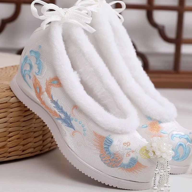 Winter Hanfu Shoes Women Chine – обзор и цена Embroidery Shoes