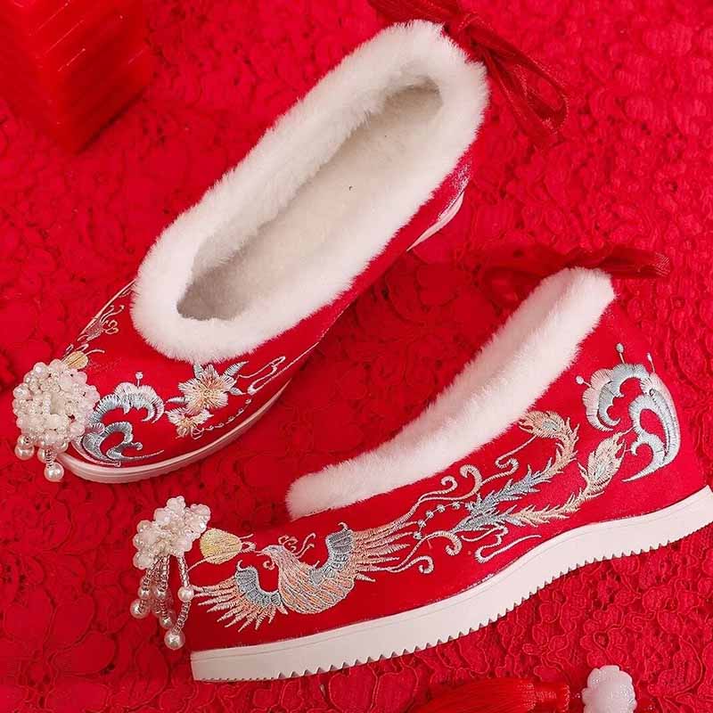 Winter Hanfu Shoes Women Chine – обзор и цена Embroidery Shoes