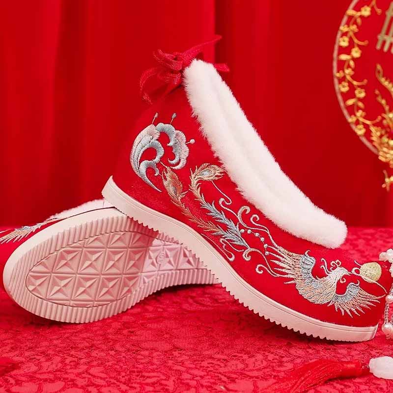 Winter Hanfu Shoes Women Chine – обзор и цена Embroidery Shoes