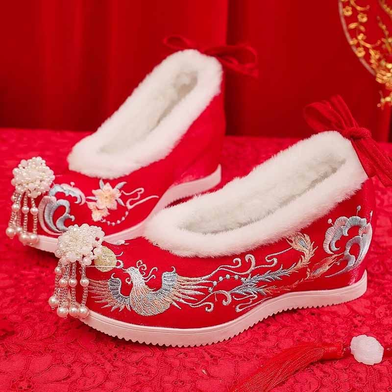 Winter Hanfu Shoes Women Chine – обзор и цена Embroidery Shoes
