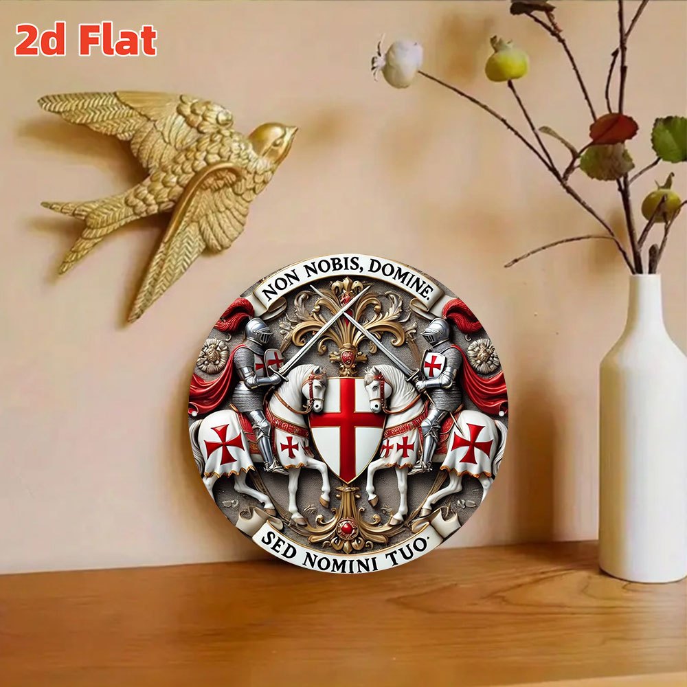 2D Flat Medieval Templar Knigh – обзор и цена Embroidery Legacy