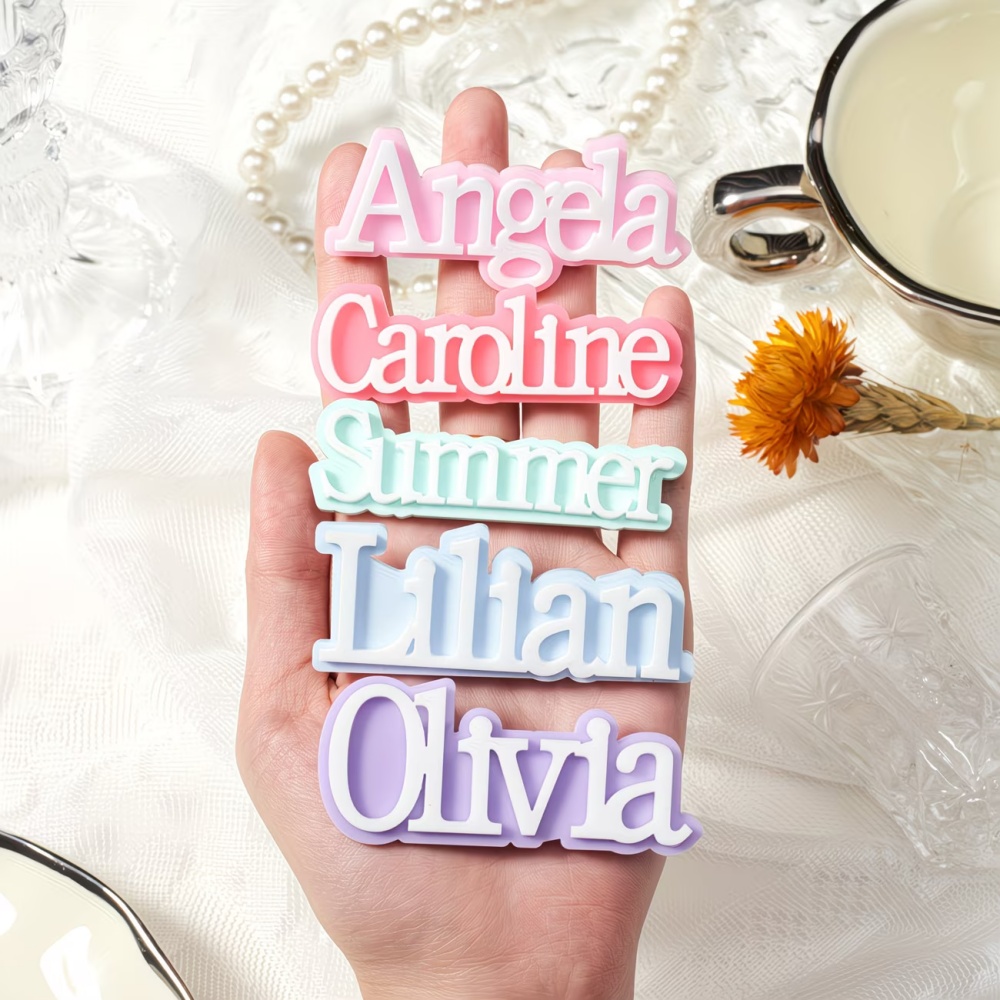 Custom Name Brooch Personalize – обзор и цена Embroidery Name