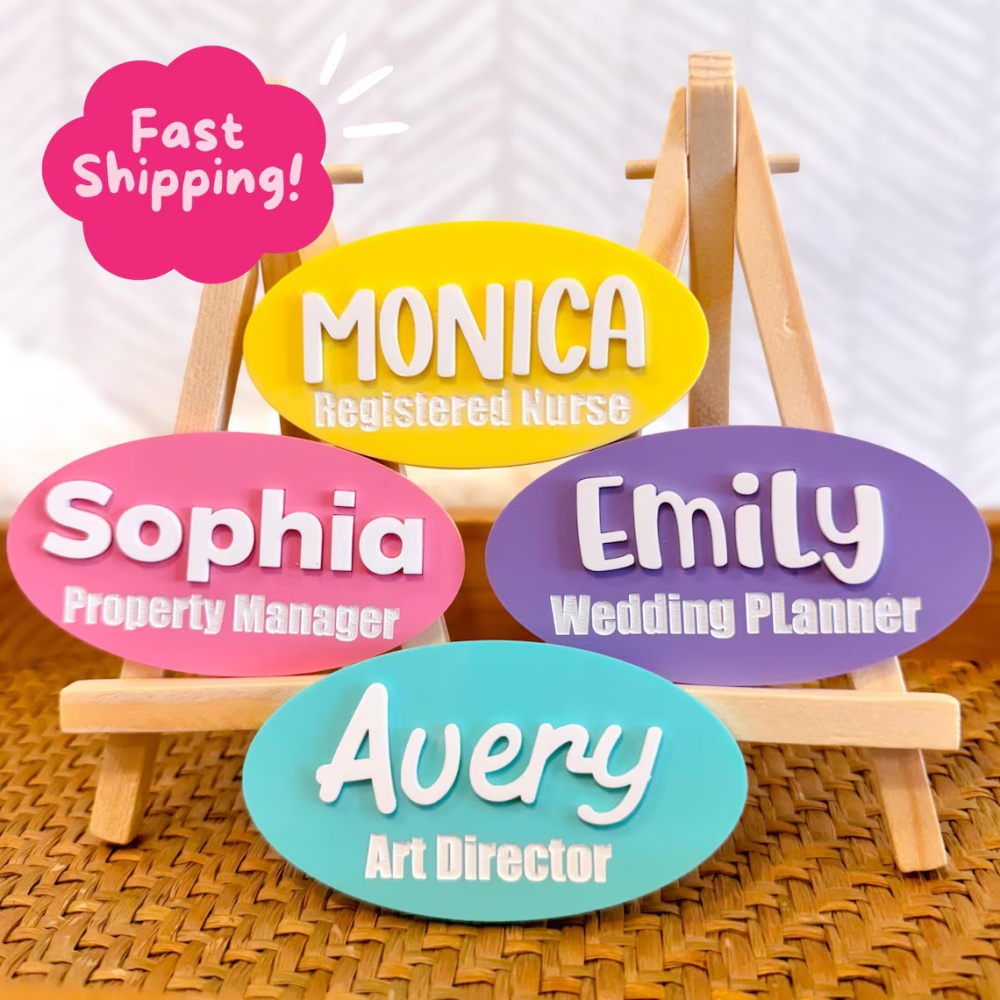Custom Name Brooch Personalize – обзор и цена Embroidery Name
